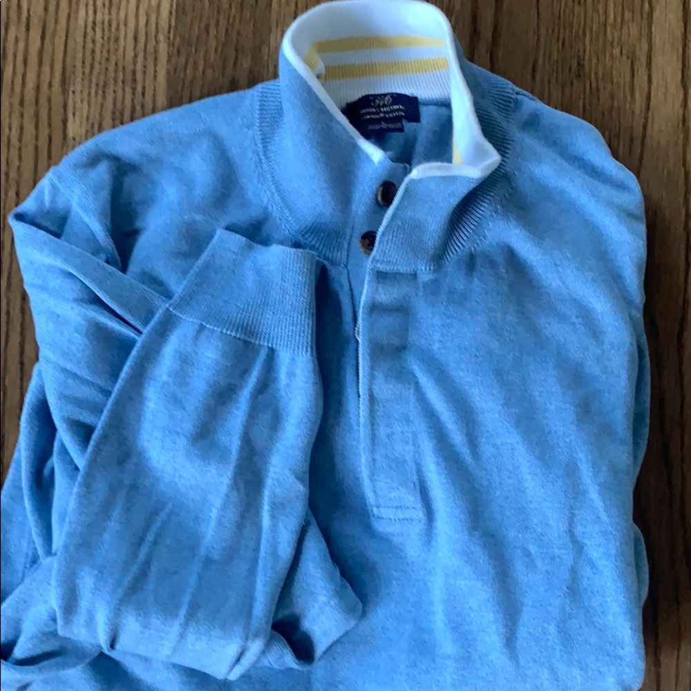 Brooks Brother size large blue sweater
